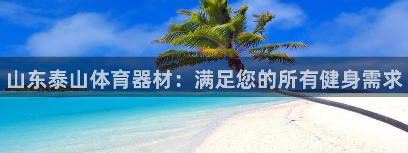 杏宇集团王总：山东泰山体育器材：满足您的所有健身需求