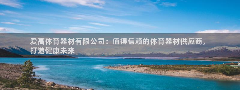 杏宇娱乐然 37OO735：爱高体育器材有限公司：值