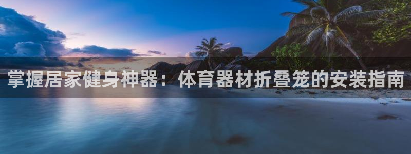 杏宇娱乐平台主管：掌握居家健身神器：体育器材折叠笼的